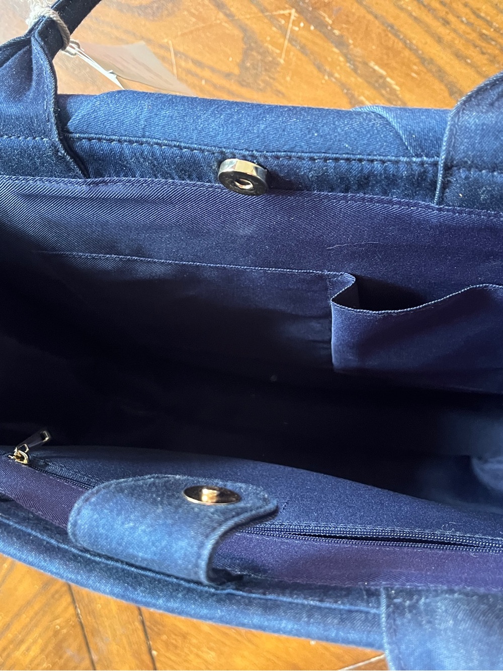 Denim Tote - Picture 3 of 3